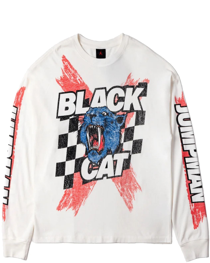 M J Black Cat Ls Tee Air jordan оригінал – Купити в Україні
