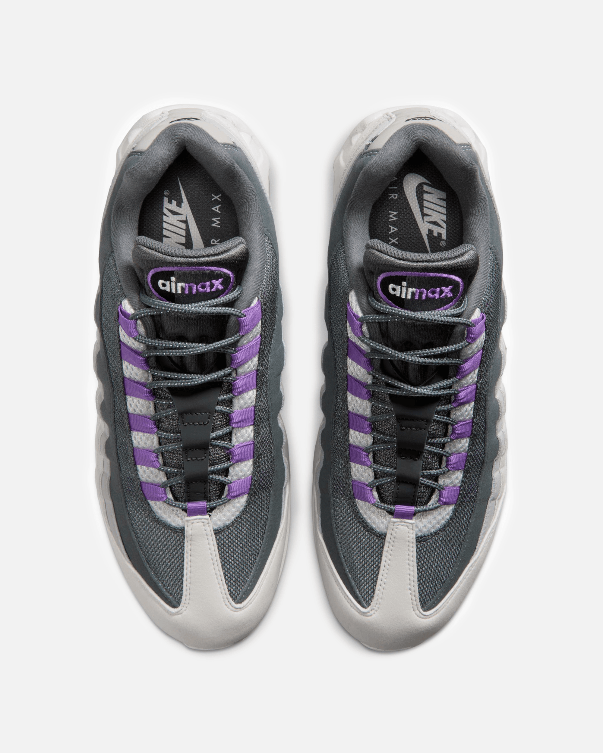 Оригінальна Air Max 95 Big Bubble Bright Violet Nike – детальний вид