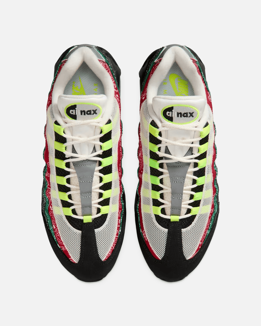 Air Max 95 Big Bubble Paisley Neon Nike – Гарантія оригінальності – детальний вид