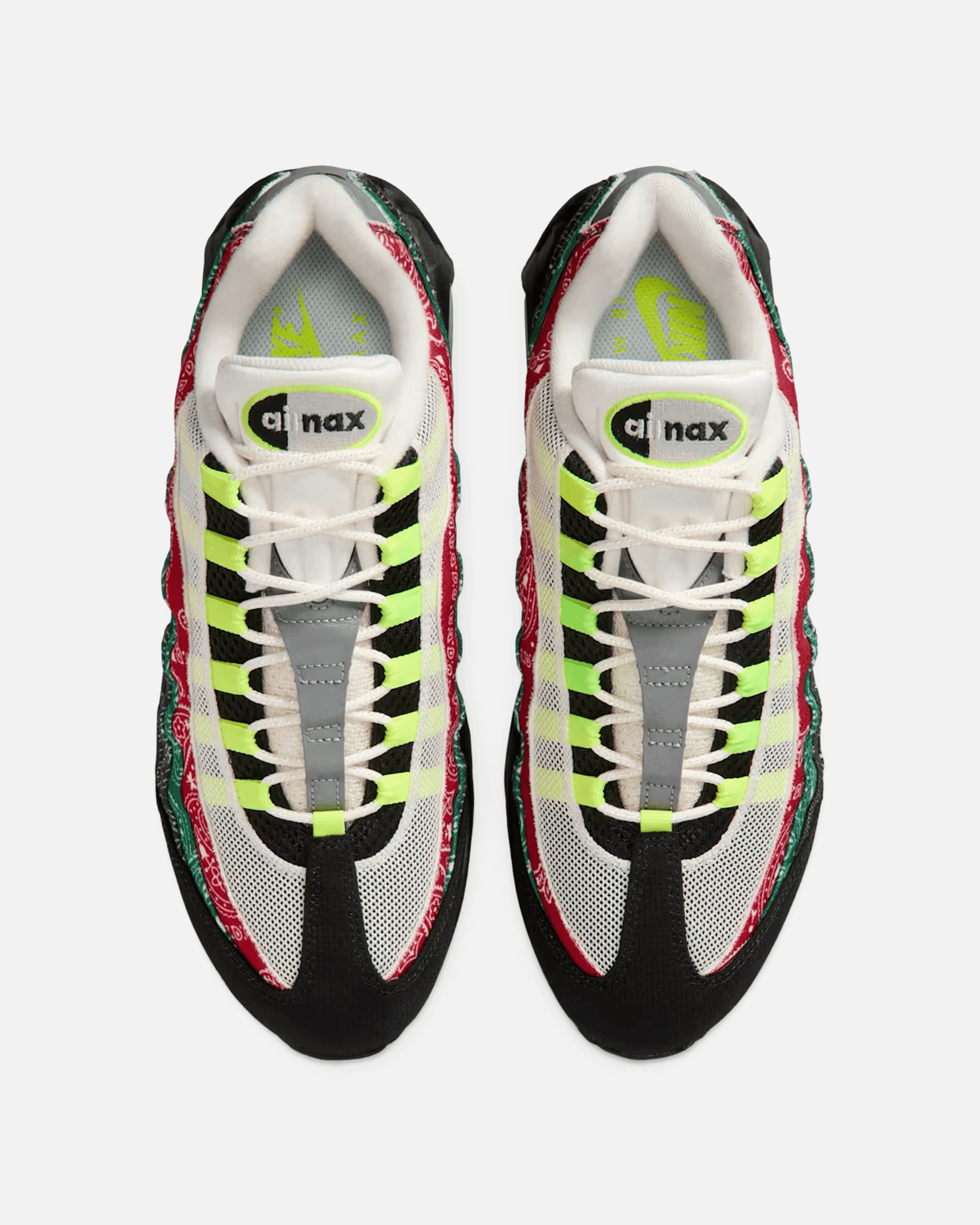 Air Max 95 Big Bubble Paisley Neon Nike – Гарантія оригінальності – детальний вид