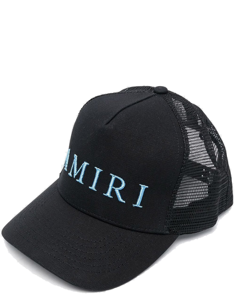 Оригінальна Black Logo-Embroidered Baseball Cap Amiri