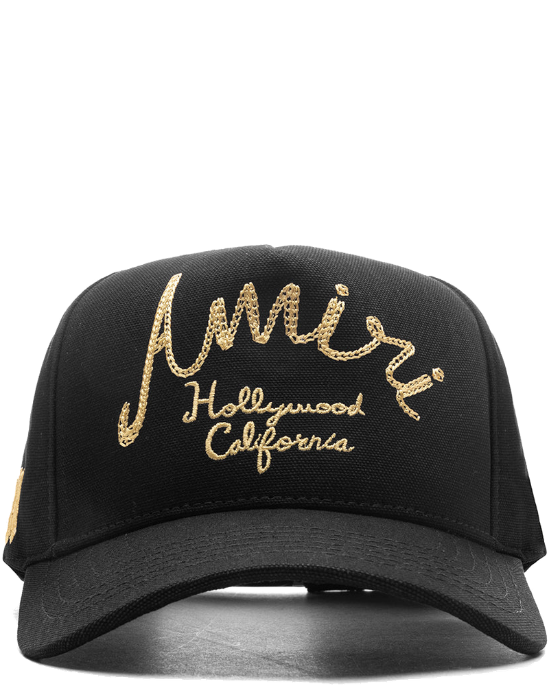 Hollywood Canvas Hat Black Amiri оригінал – Купити в Україні