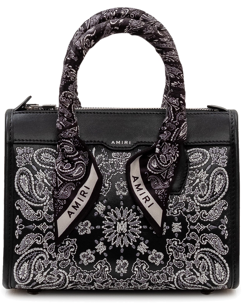 Micro Triangle Mini Bag With Bandana Pattern Amiri оригінал – Купити в Україні