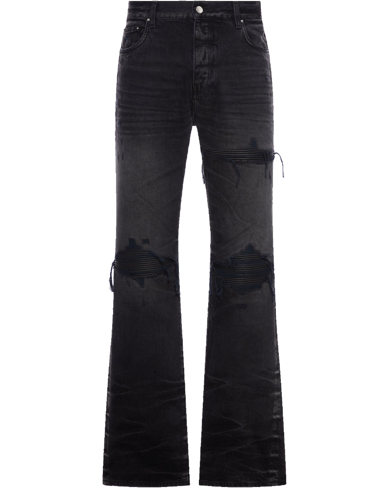 Leather Straight Mx1 Jeans Amiri оригінал – Купити в Україні