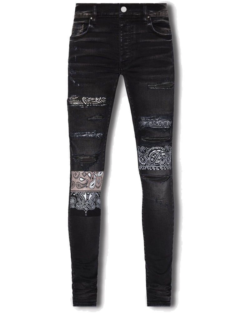 Оригінальна Vintage Bandana Artpatch Jeans Amiri