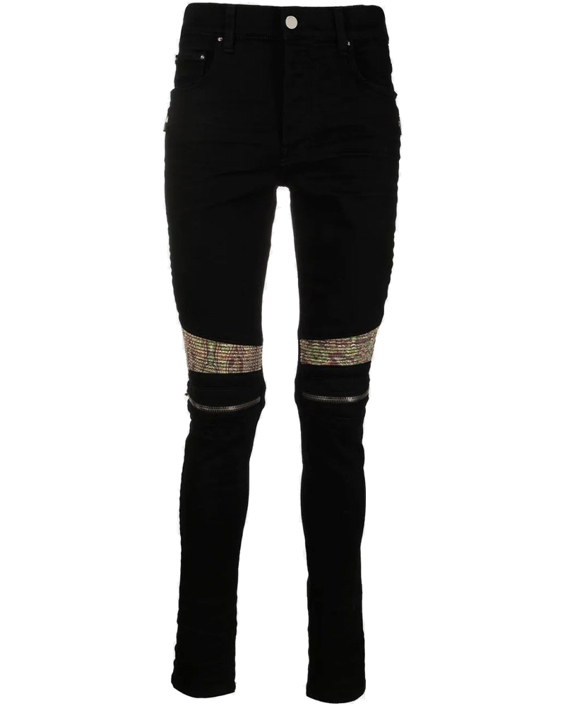 Оригінальна Black Mx2 Paisley Jeans Amiri