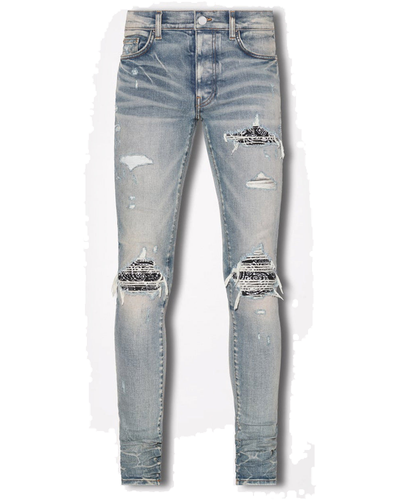 Clay Indigo Mx1 Bandana Jeans Amiri – Гарантія оригінальності