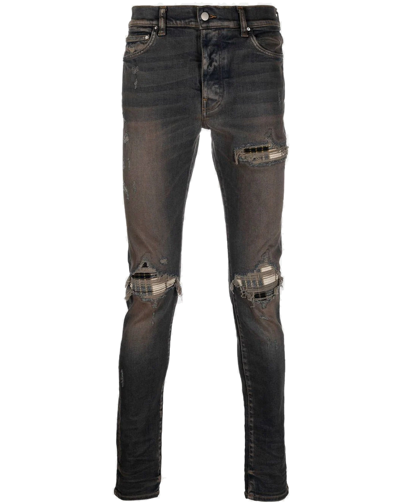 Dark Indigo Plaid Mx1 Jeans Amiri оригінал – Купити в Україні
