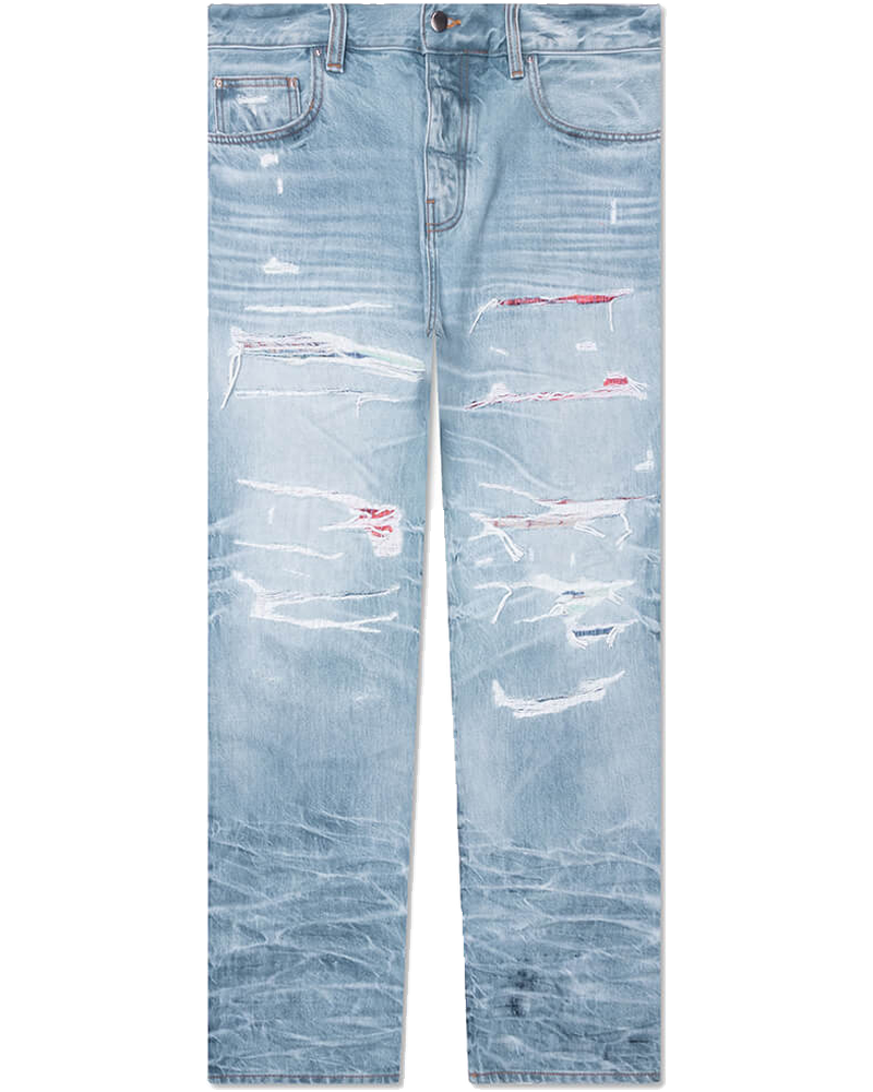Straight Fit Aloha Patch Jean Amiri оригінал – Купити в Україні