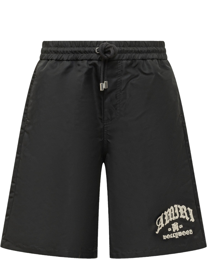 Hollywood Shorts With Drawstring And Front Embroidery Amiri оригінал – Купити в Україні
