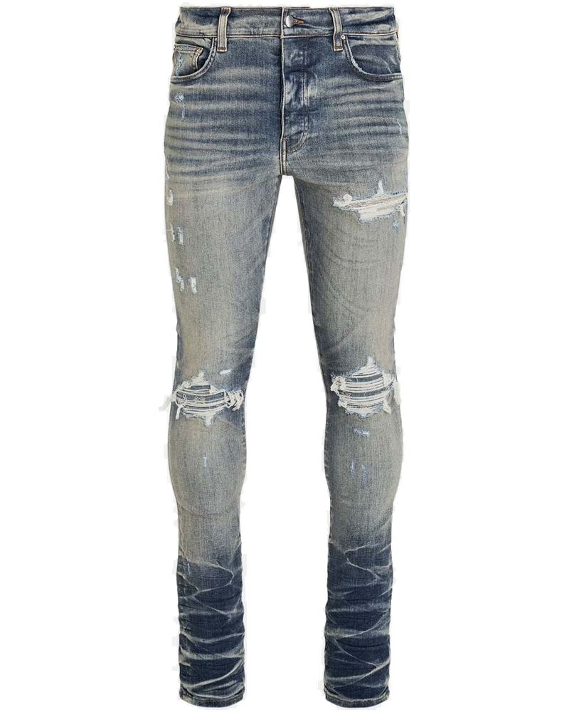 Vintage Indigo Bandana Jacquard Mx1 Jeans Amiri – Гарантія оригінальності