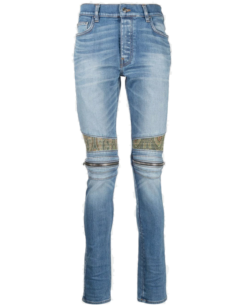 70s Indigo Paisley Mx2 Jeans Amiri оригінал – Купити в Україні