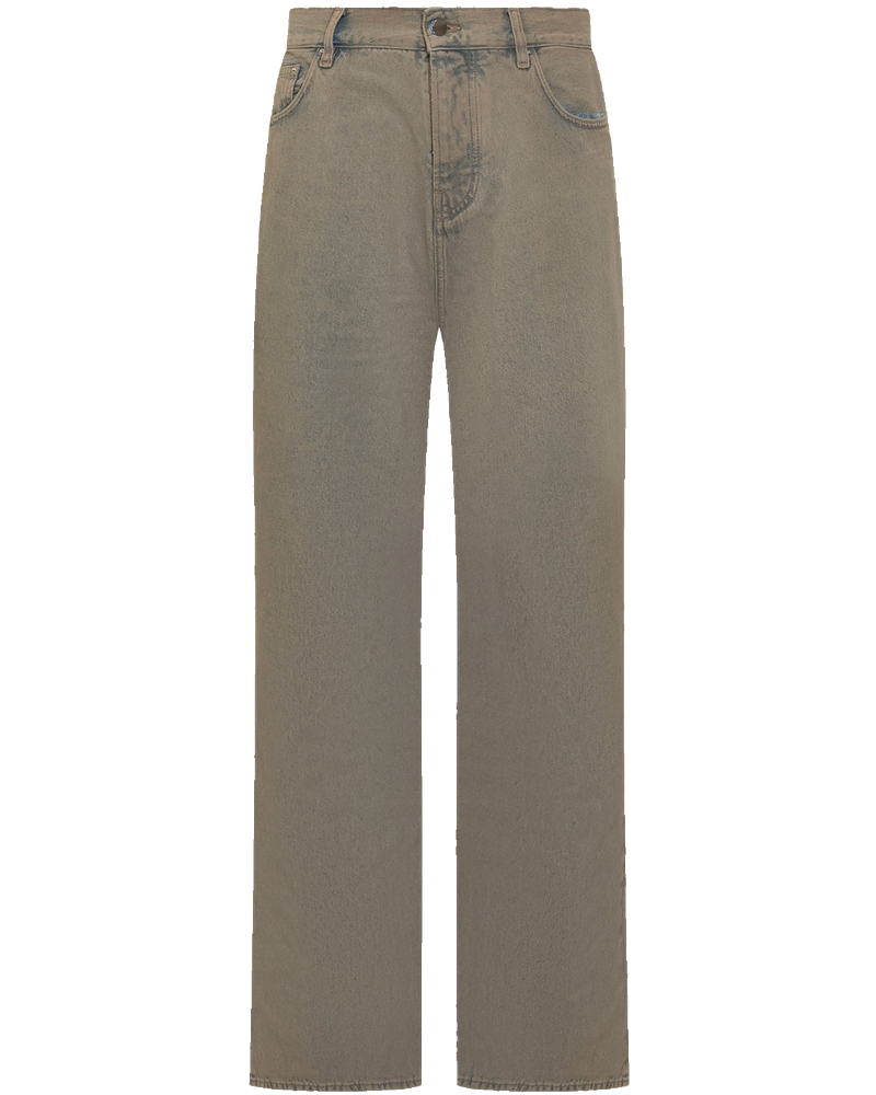 Grey Wide Leg Jeans Vintage Effect Amiri оригінал – Купити в Україні