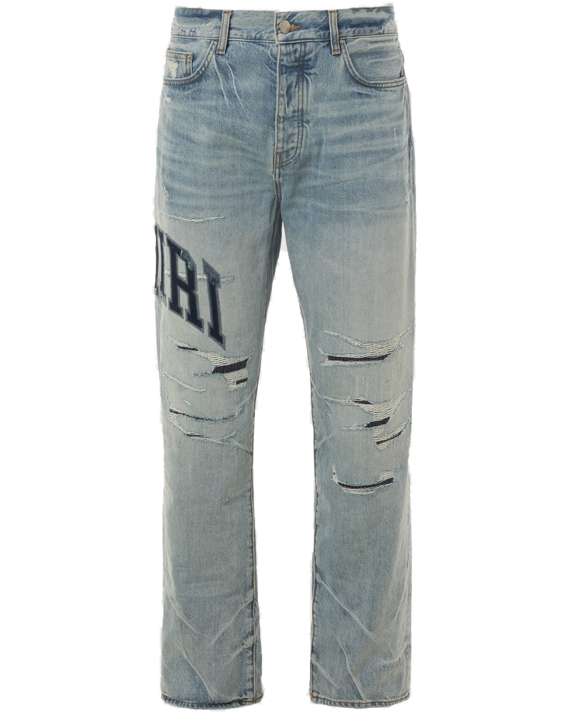 Varsty Repair Straight-Leg Jean Amiri оригінал – Купити в Україні