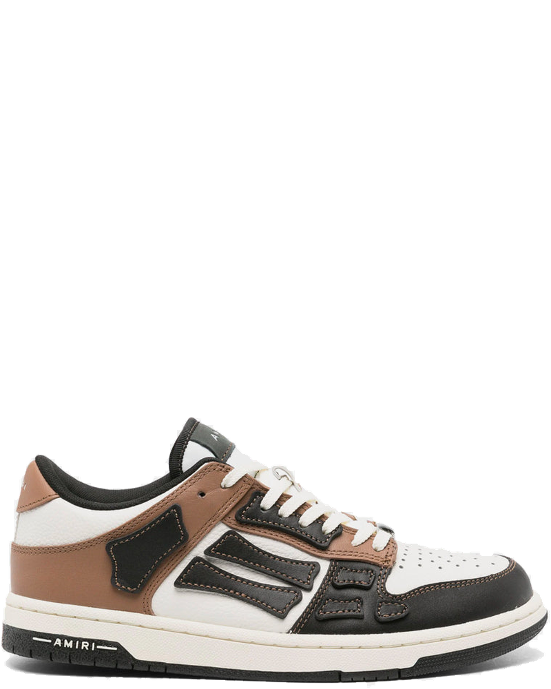 Black & Brown Skeltop Low Sneakers Amiri оригінал – Купити в Україні