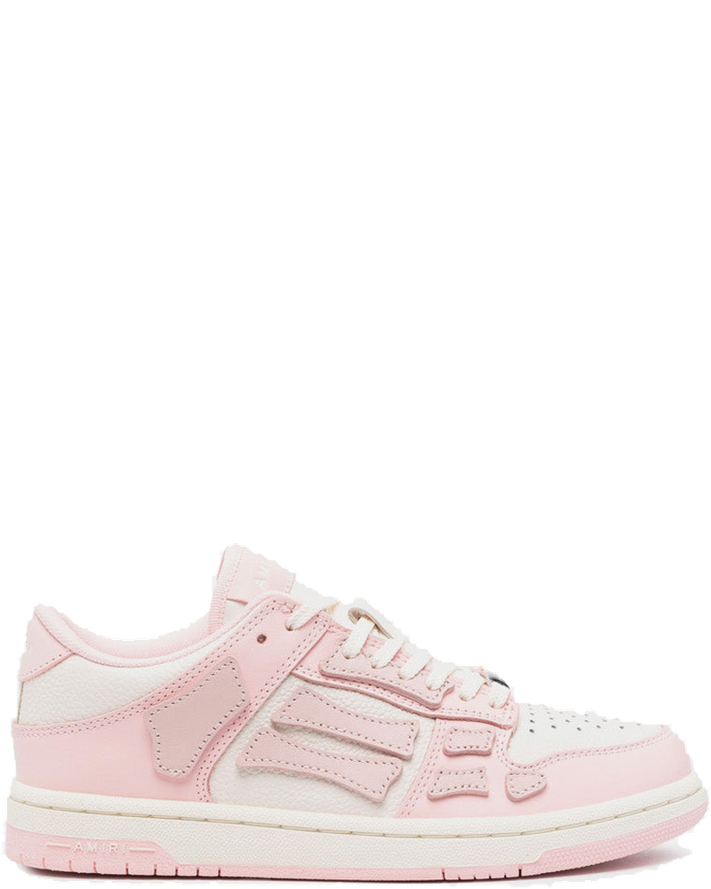 Pink & White Skel Top Low Sneakers Amiri – Гарантія оригінальності