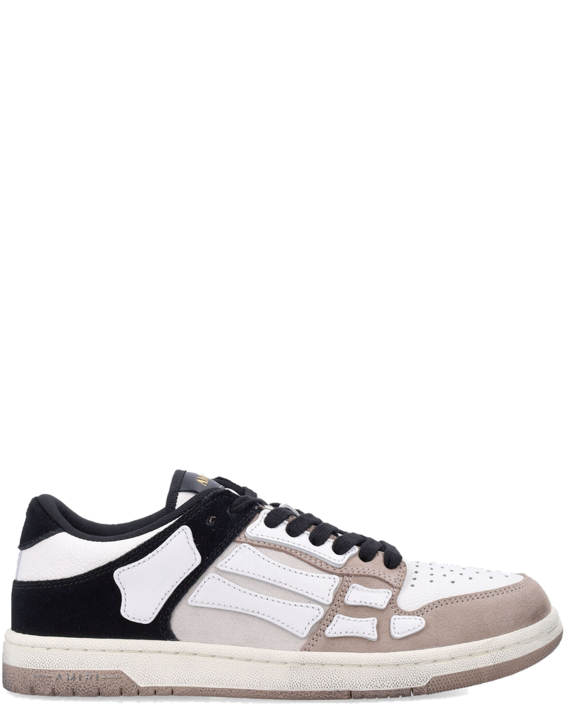 Skel Top Low Distressed Leather Sneakers Amiri – Гарантія оригінальності