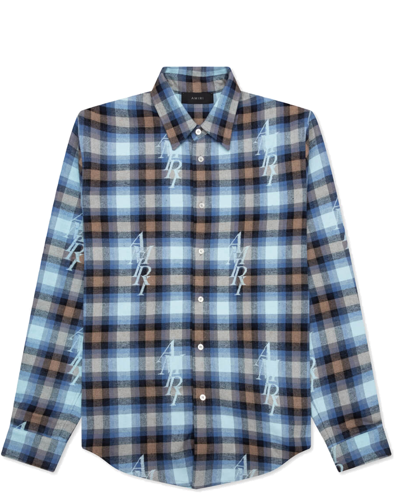 Staggered Plaid Flannel Amiri – Гарантія оригінальності