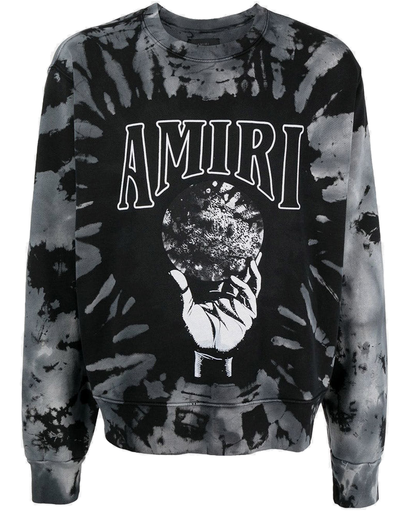 Оригінальна Black Crystal Ball Tie-Dye Sweatshirt Amiri