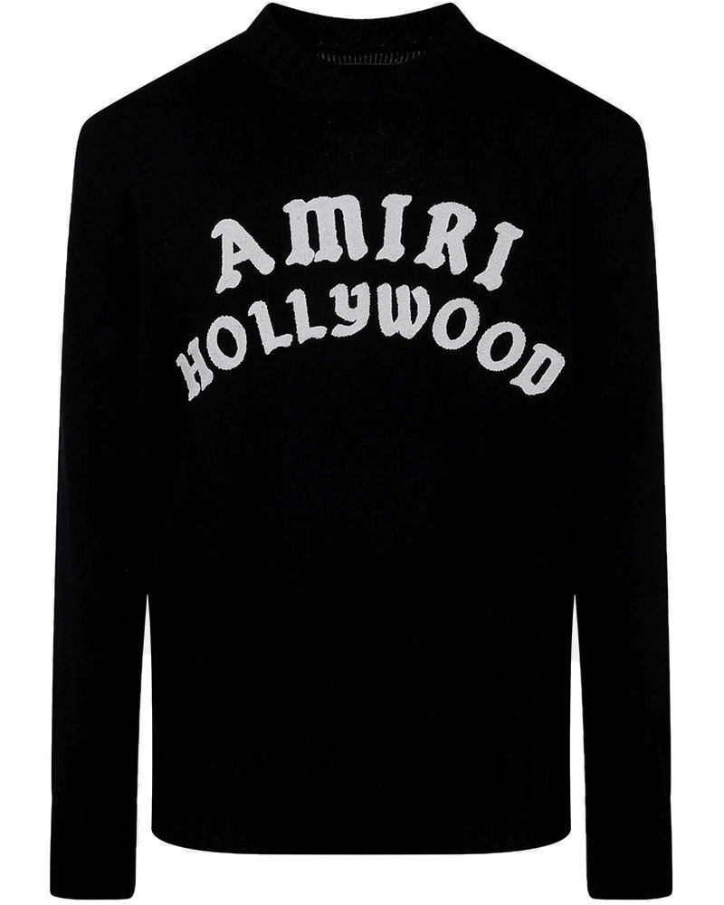 Black Amiri Hollywood Crewneck Amiri – Гарантія оригінальності