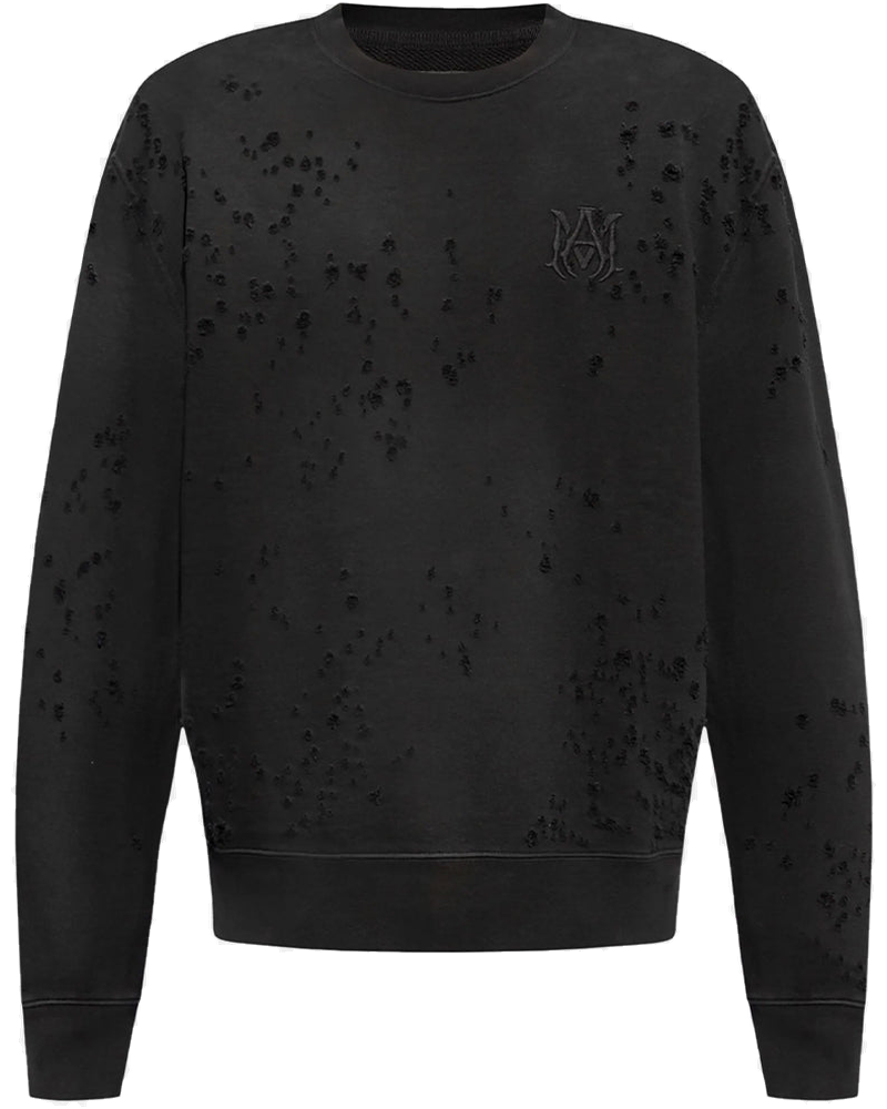 Black Ma Shotgun Embroidered Sweatshirt Amiri оригінал – Купити в Україні