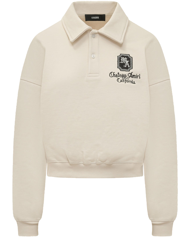 Chateau Polo Sweater With Front Embroidery Amiri оригінал – Купити в Україні