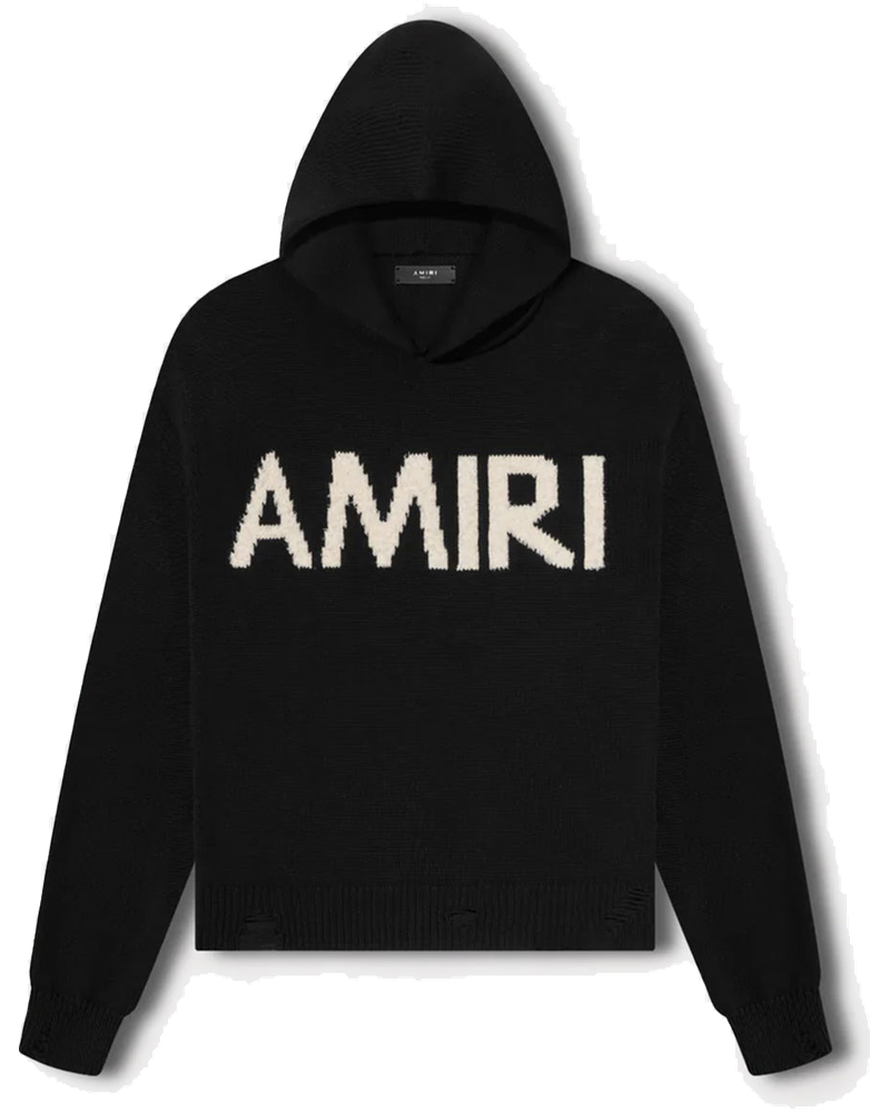 Black Eyelash Logo Hoodie Amiri – Гарантія оригінальності