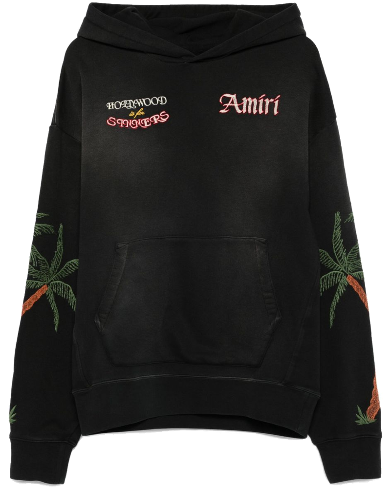 Palm-Tree Embroidered Hoodie Amiri – Гарантія оригінальності
