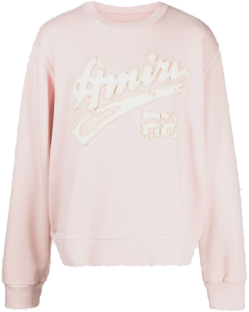 Pink 22 Logo-Appliqué Sweatshirt Amiri оригінал – Купити в Україні
