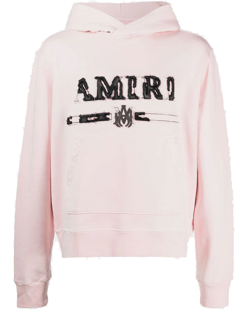 Оригінальна Pink Ma Bar Logo-Patch Hoodie Amiri