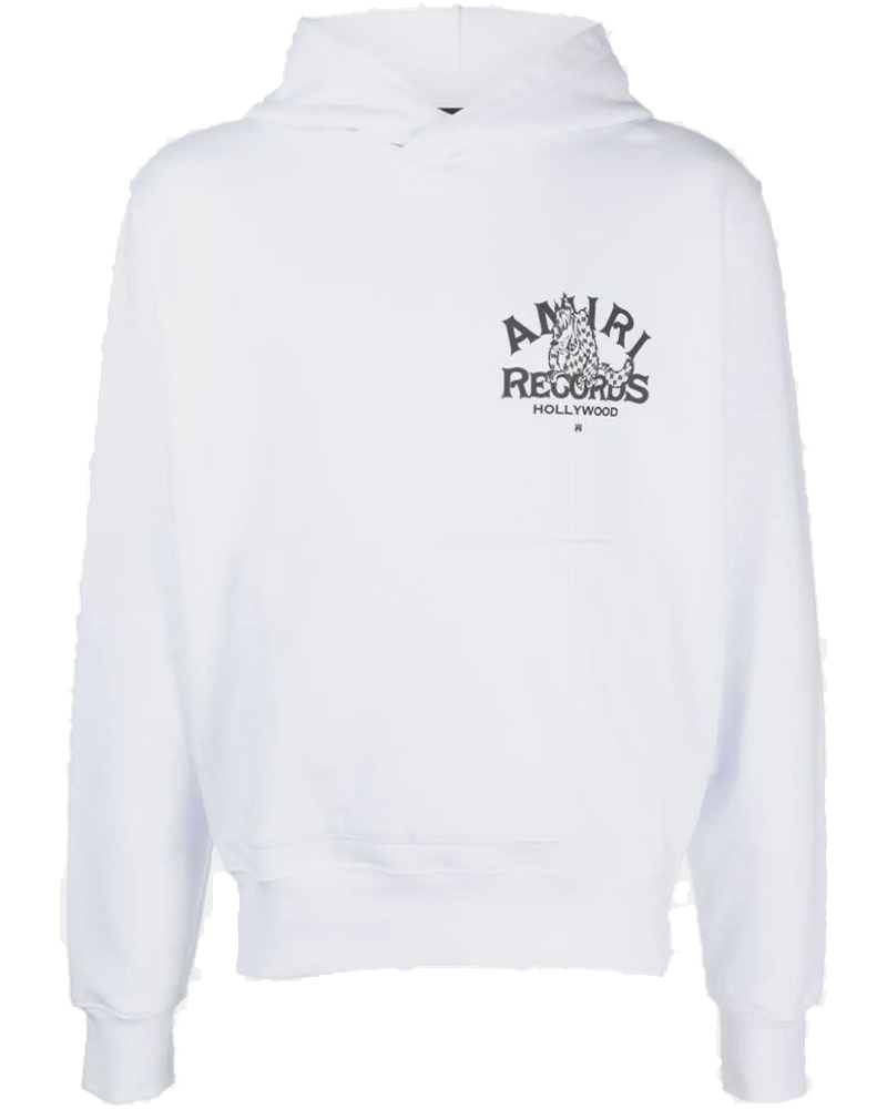 Оригінальна White Amiri Records Wolf Hoodie Amiri