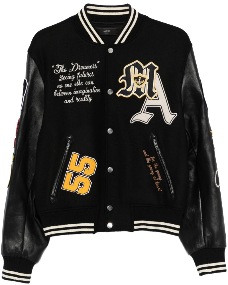 Оригінальна Appliqué Letter Bomber Jacket Amiri