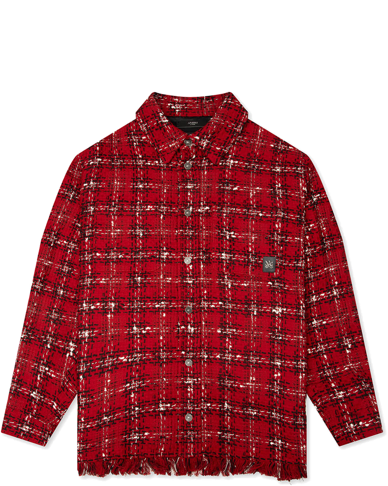 Tweed Flannel Overshirt Amiri – Гарантія оригінальності
