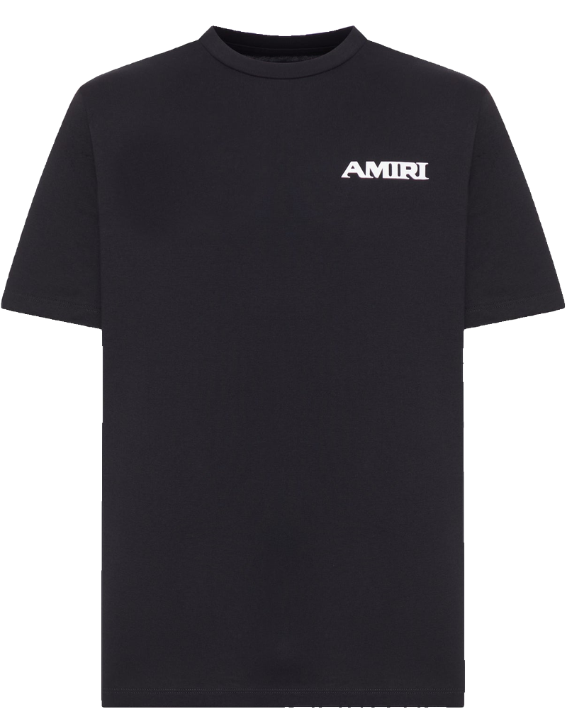 Оригінальна Cotton T-Shirt With Front Logo Amiri