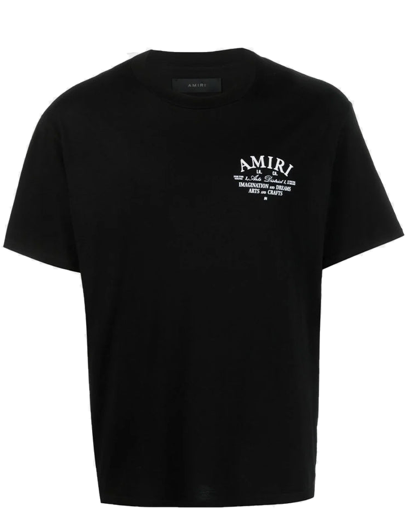 Black Amiri Arts District T-Shirt Amiri – Гарантія оригінальності