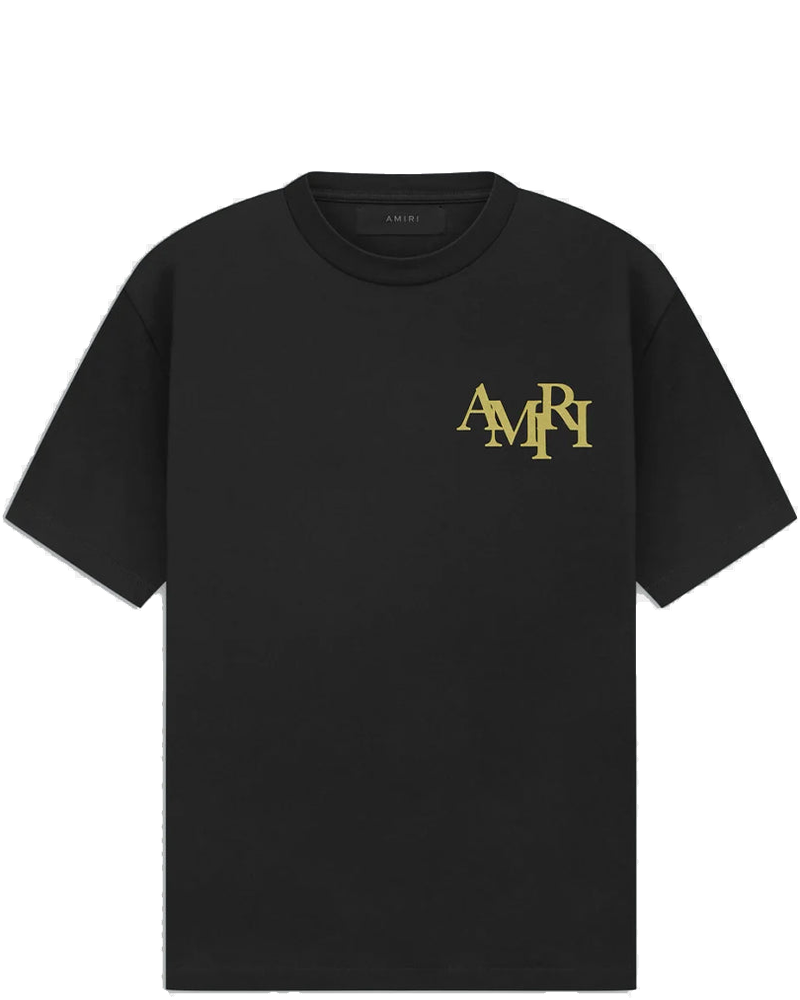 Black Crystal Champagne T-Shirt Amiri – Гарантія оригінальності