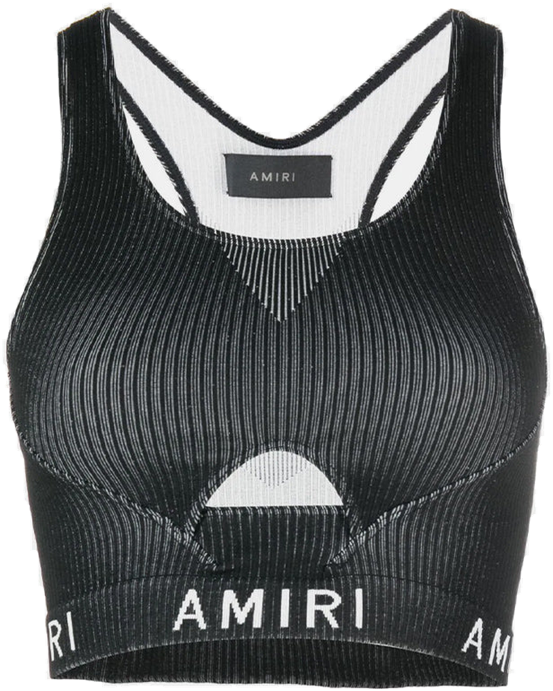Black Cut-Out Bra Amiri оригінал – Купити в Україні