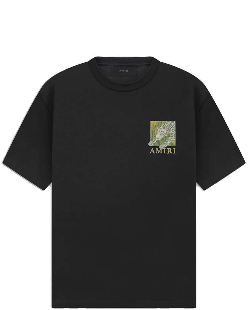 Black Leopard T-Shirt Amiri – Гарантія оригінальності