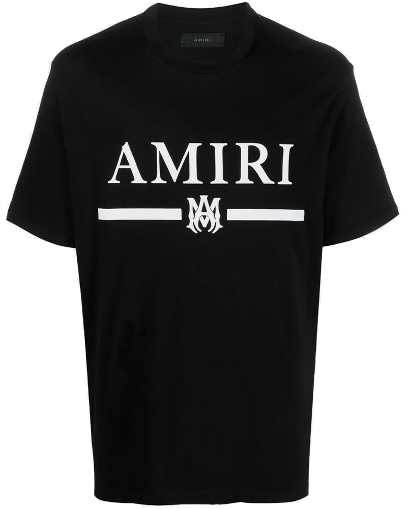 Оригінальна Black M.a. Bar Logo T-Shirt Amiri