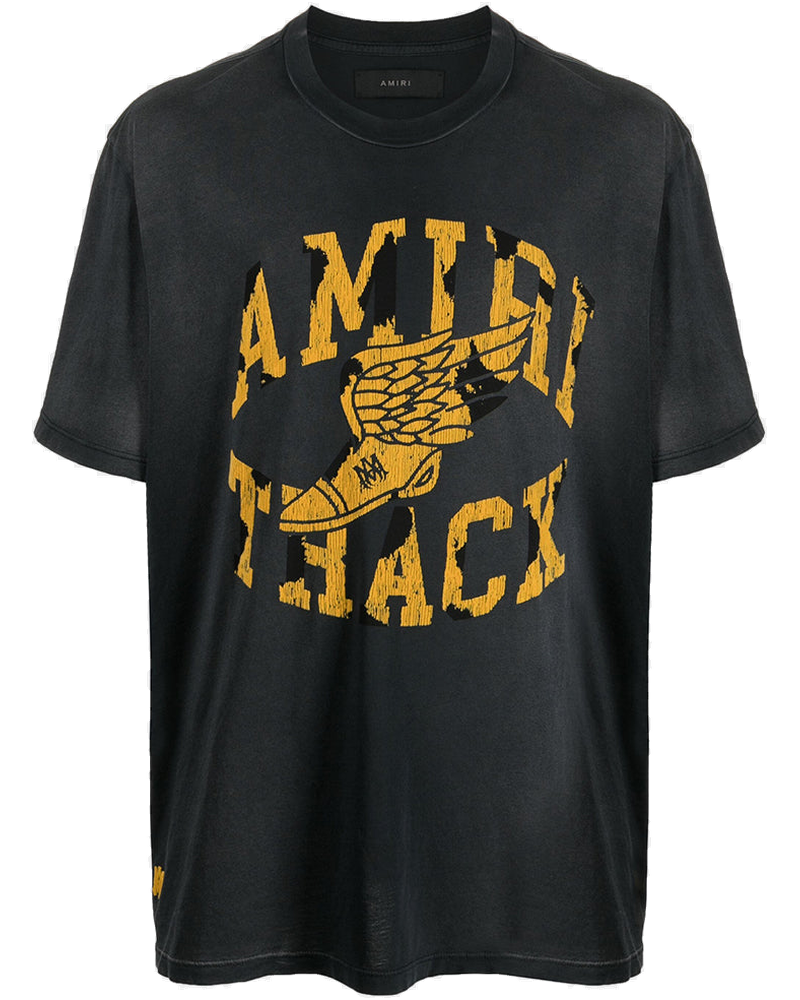 Vintage Black Amiri Track T-Shirt Amiri оригінал – Купити в Україні