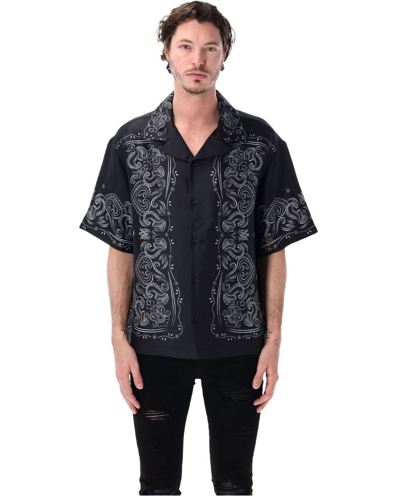 Bandana Paint Bowling Shirt Amiri – Гарантія оригінальності