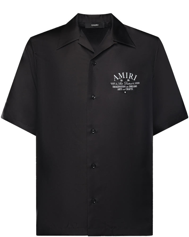 Оригінальна Camicia Bowling Con Logo Amiri