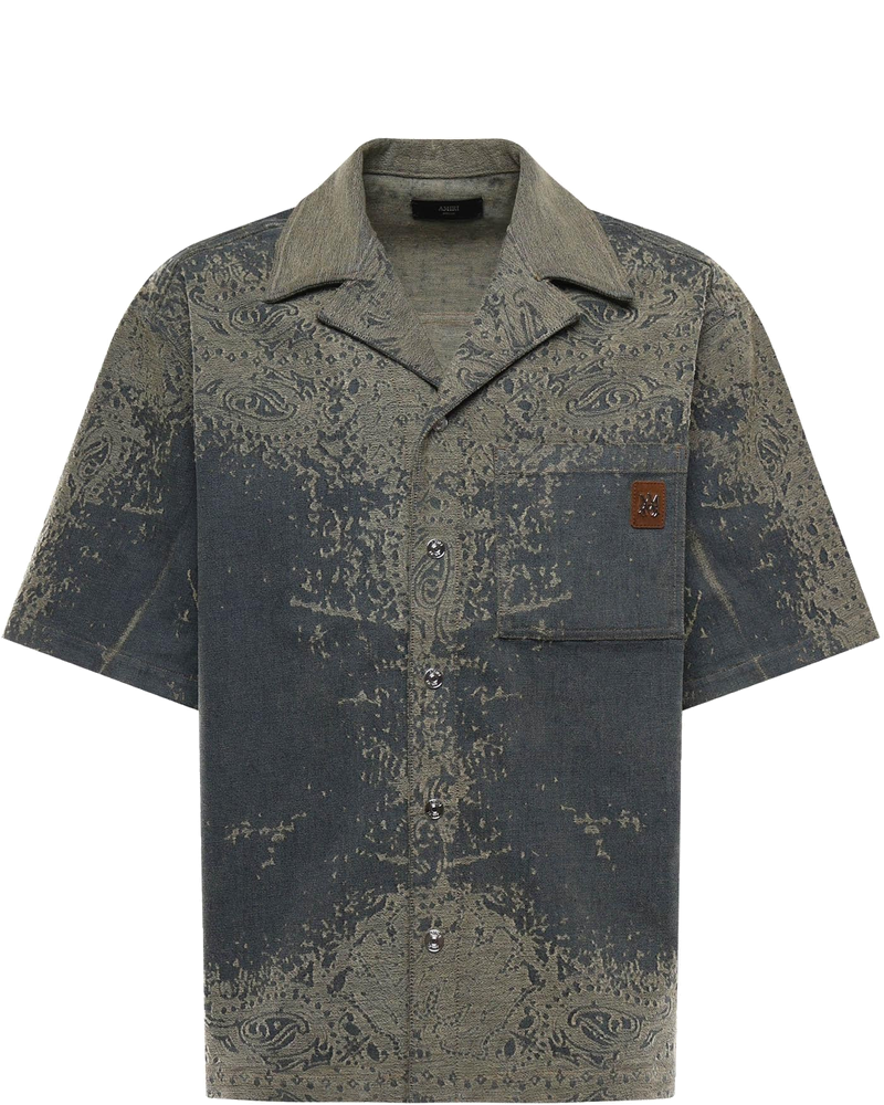 Camicia Bandana In Denim Amiri оригінал – Купити в Україні