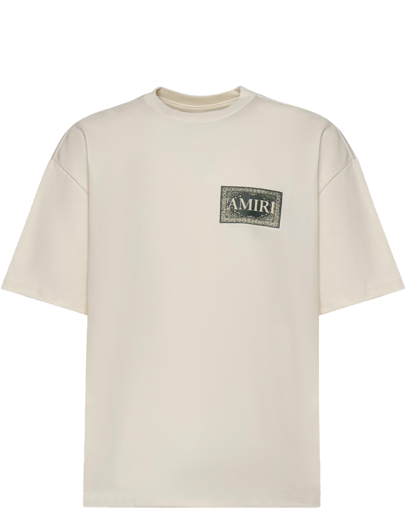Оригінальна T-Shirt Chateau Crest In Cotone Amiri