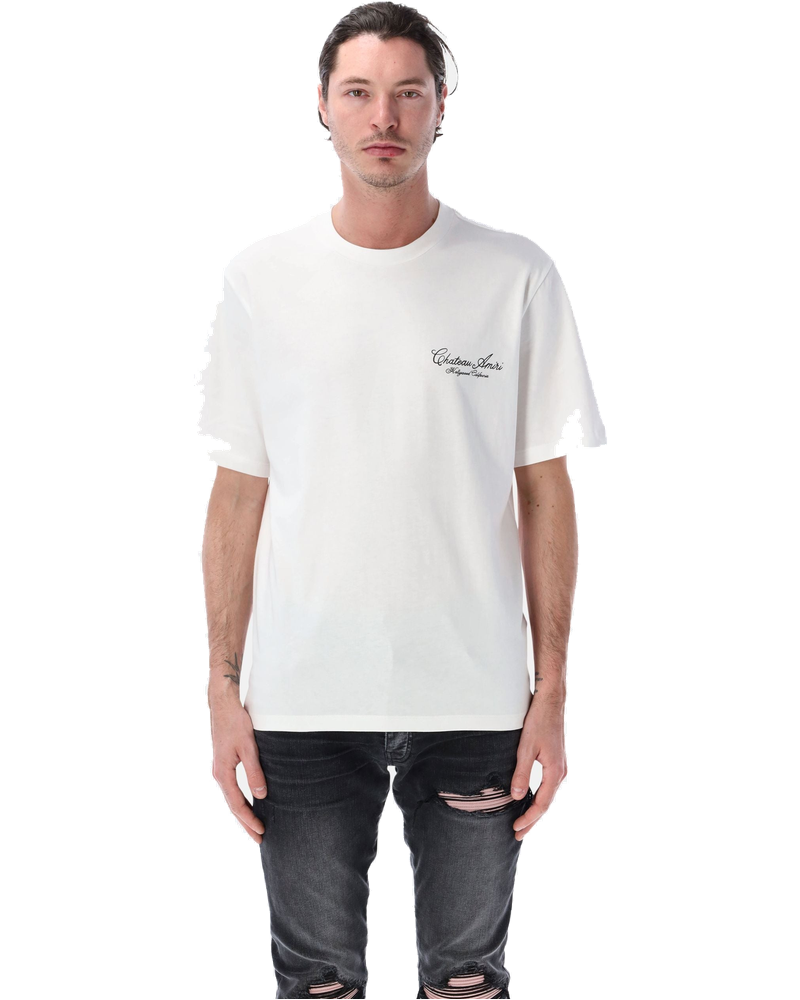 Chateau Script Oversized Tee Amiri оригінал – Купити в Україні
