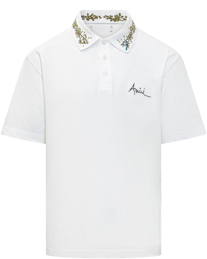 Polo With Embroidered Collar Amiri – Гарантія оригінальності