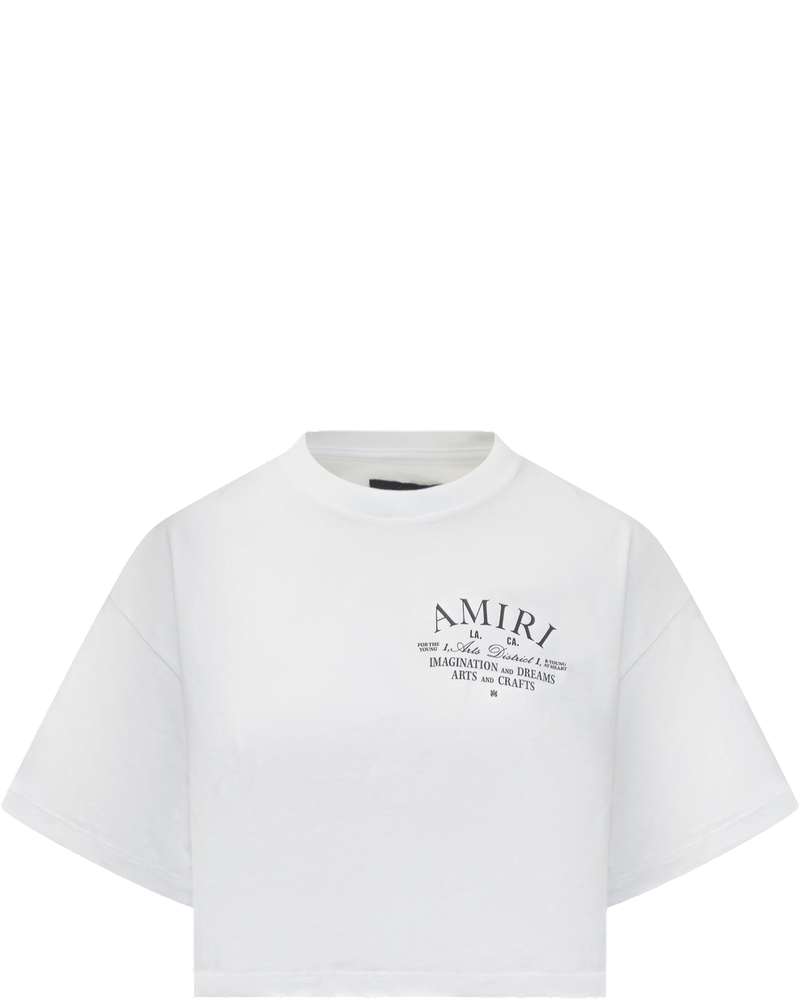 Crop Logo T-Shirt Amiri – Гарантія оригінальності