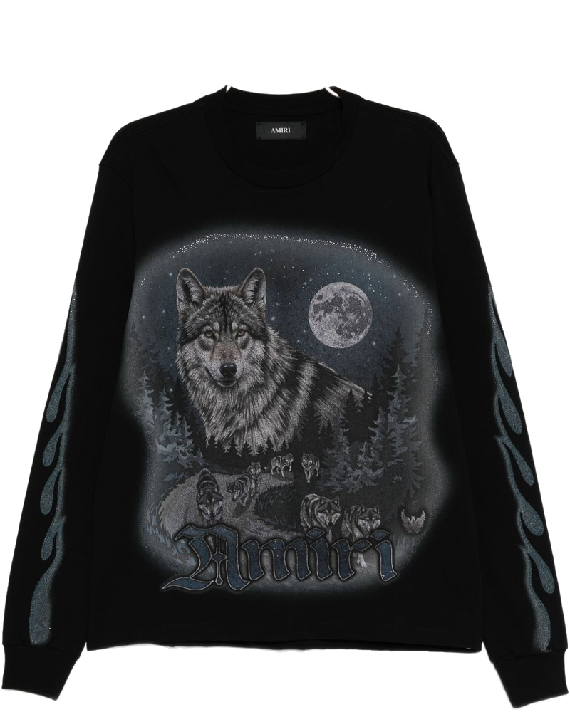 Оригінальна Crystal-Embellished T-Shirt Amiri