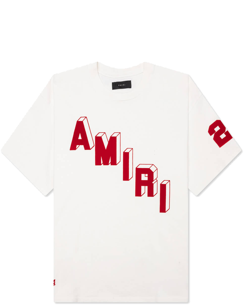 Оригінальна Flocked Hockey Skater Tee Amiri