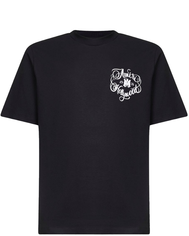 Hollywood Lettering-Print T-Shirt Amiri – Гарантія оригінальності